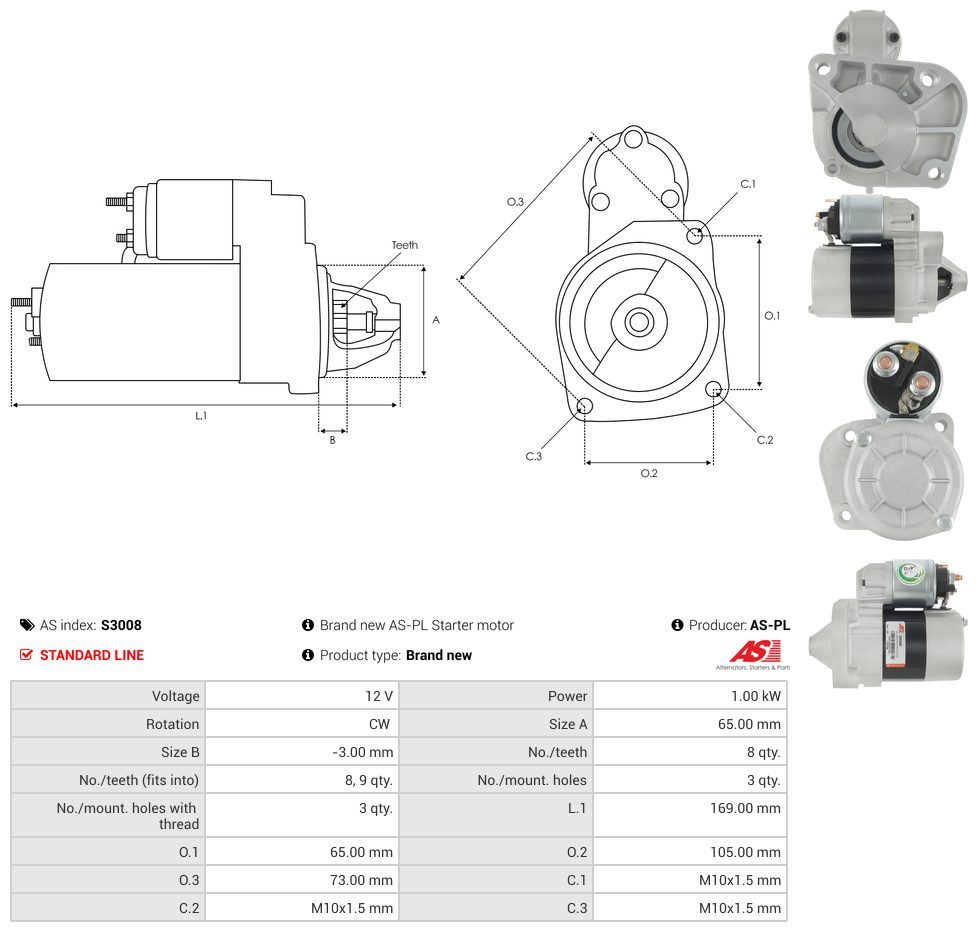 Starter motor