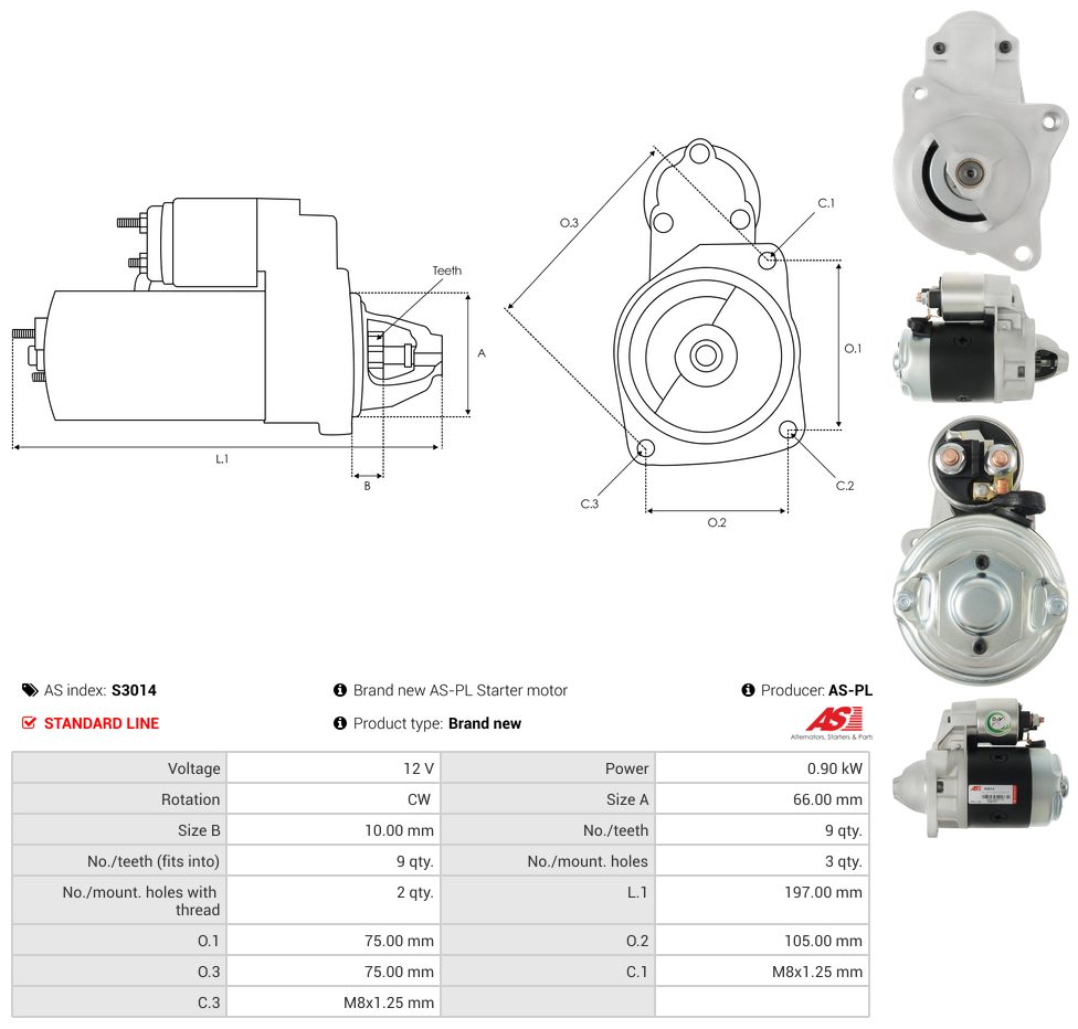 Starter motor