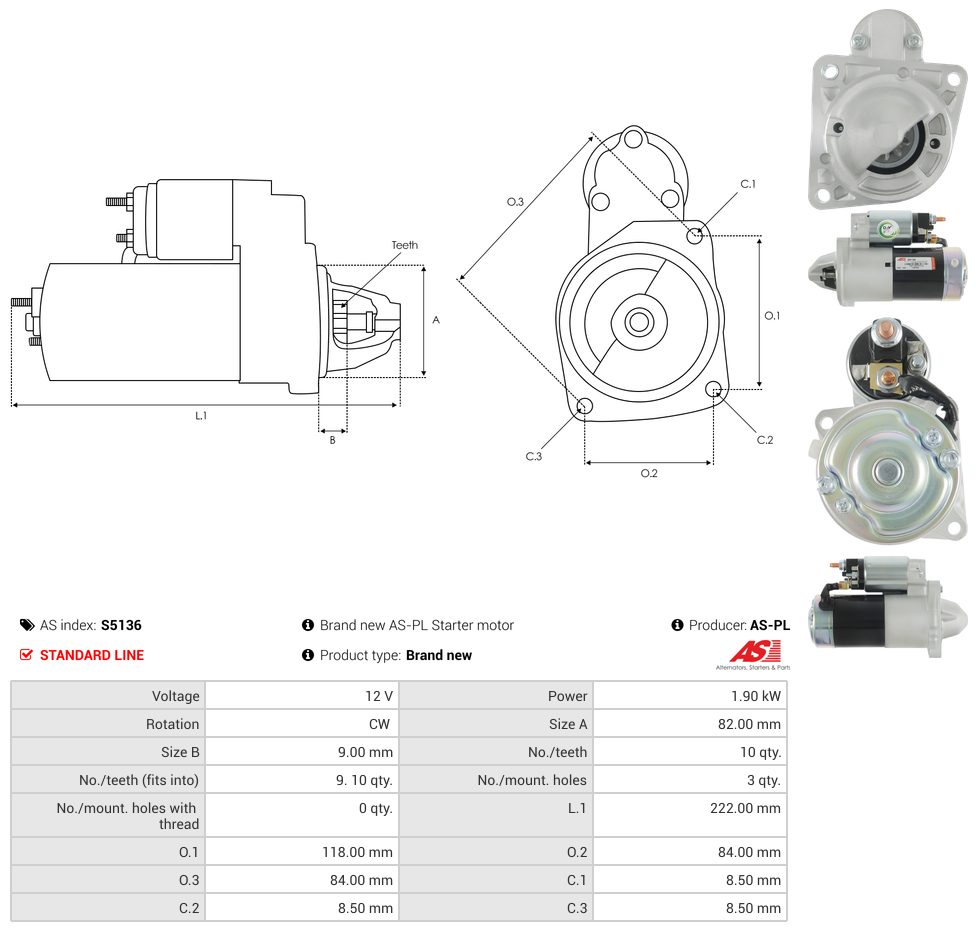 Starter motor