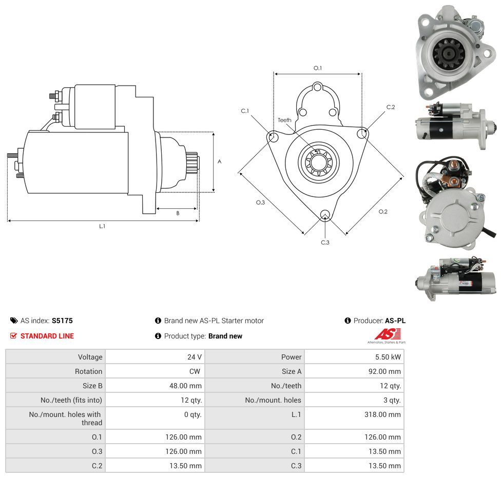 Starter motor