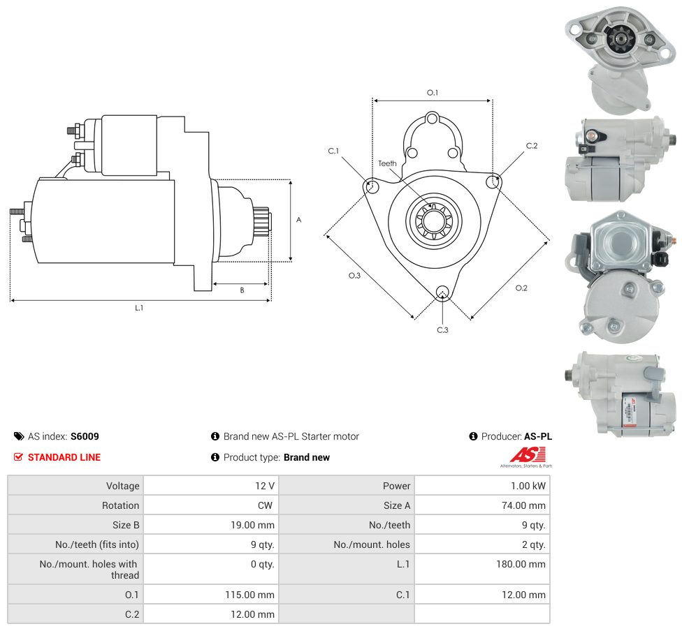 Starter motor