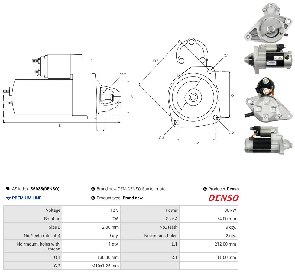 Starter motor