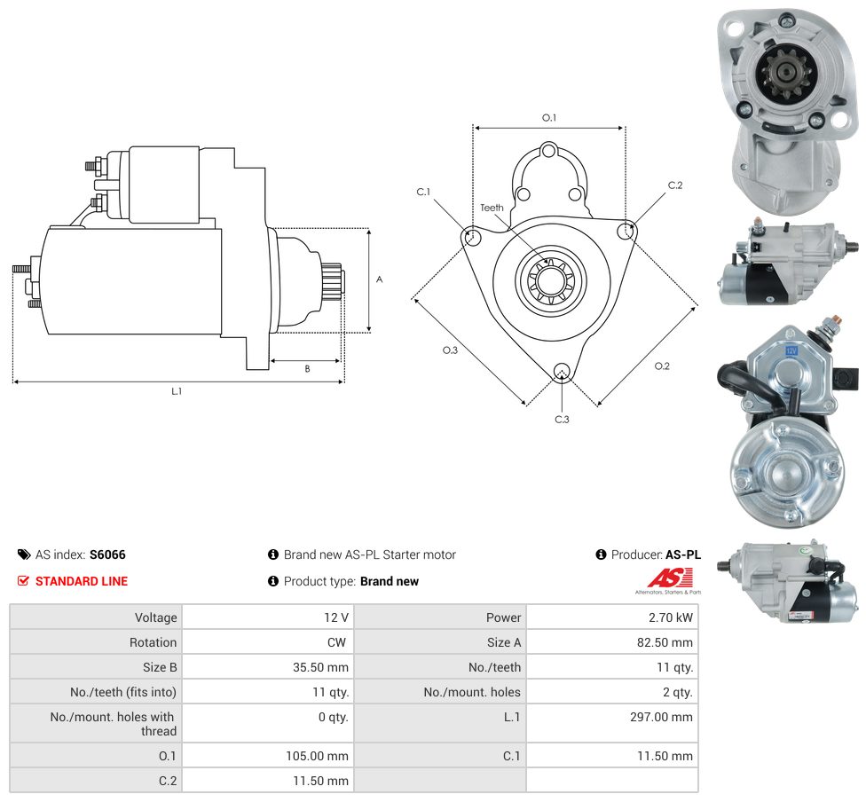 Starter motor