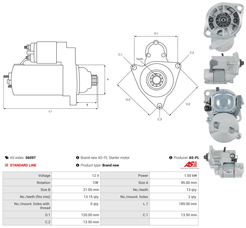 Starter motor