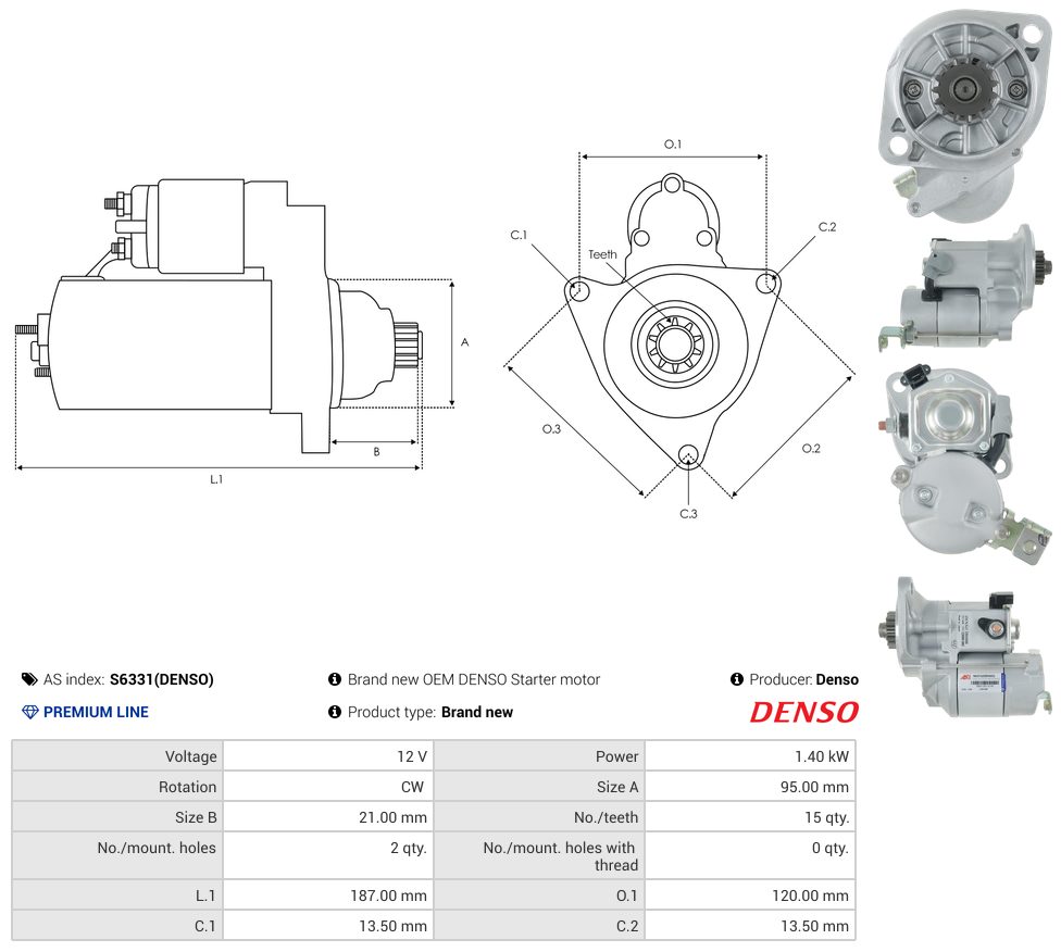 Starter motor