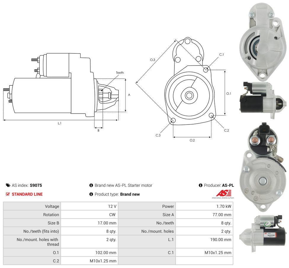 Starter motor