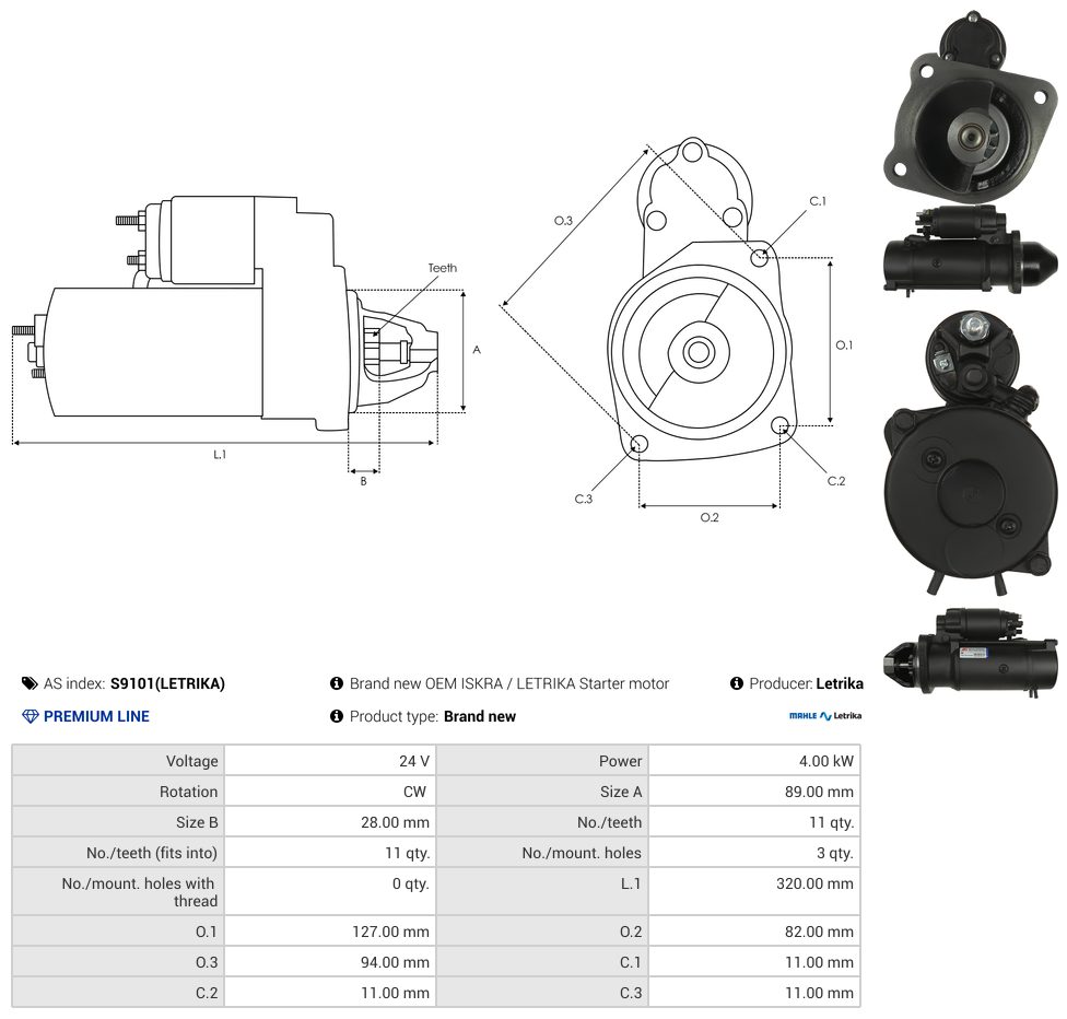 Starter motor