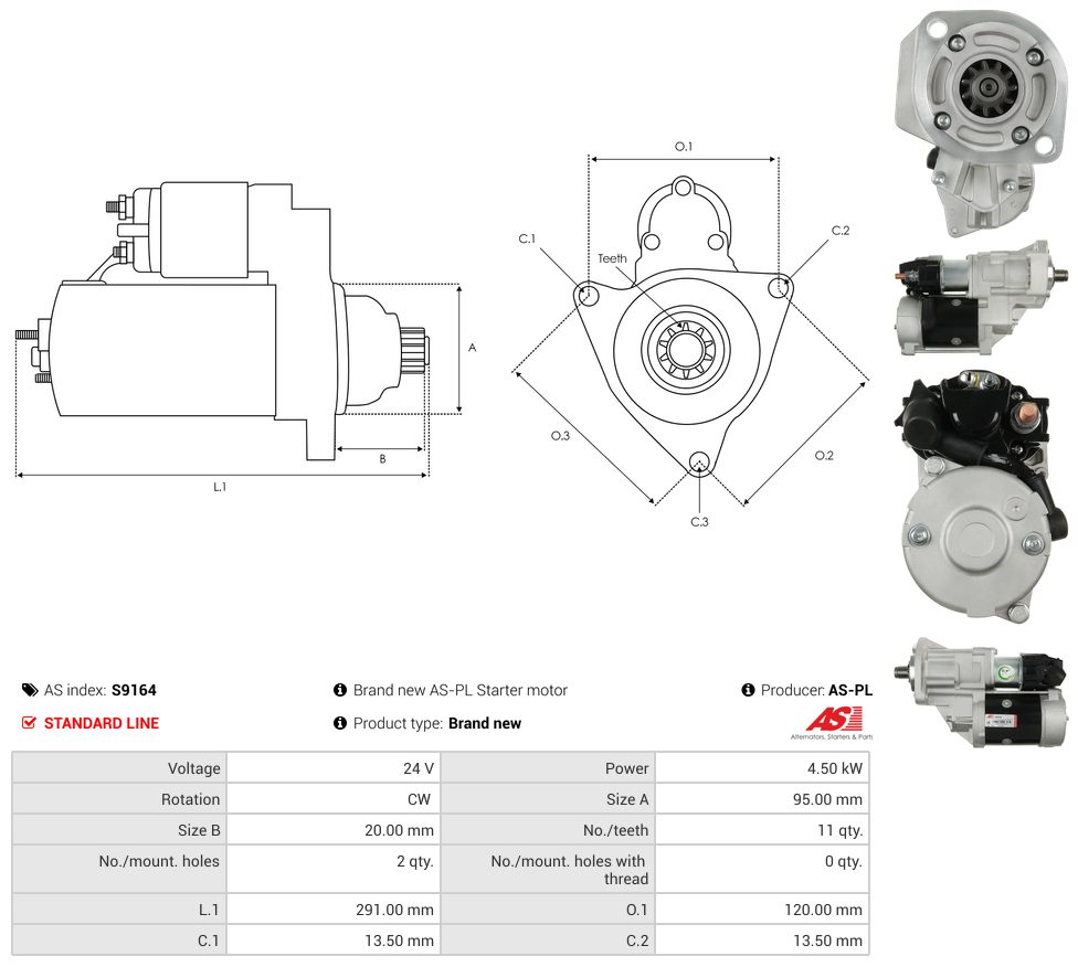 Starter motor