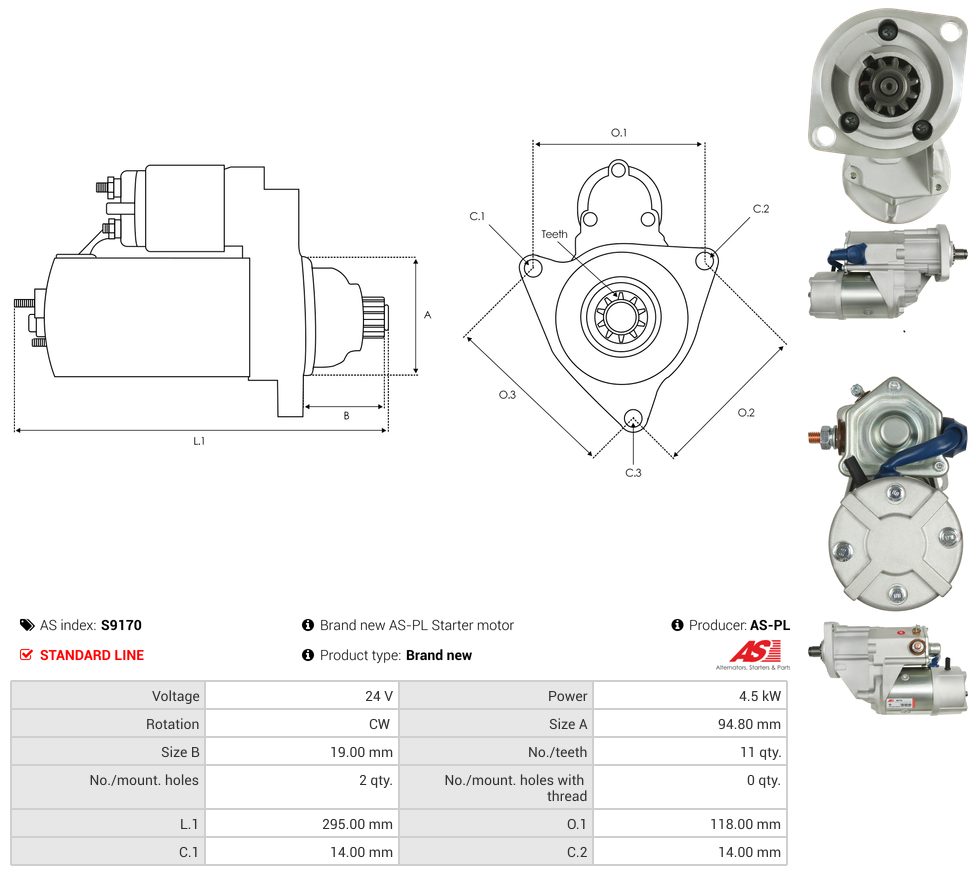 Starter motor
