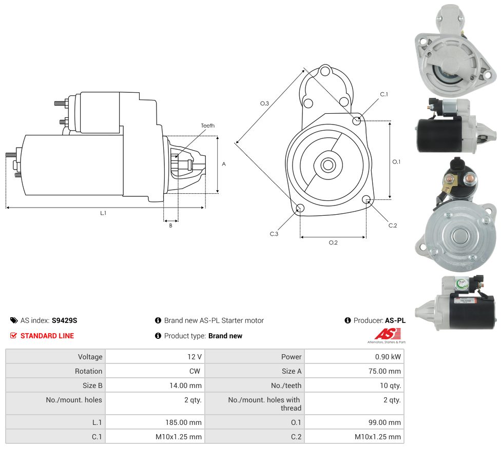 Starter motor
