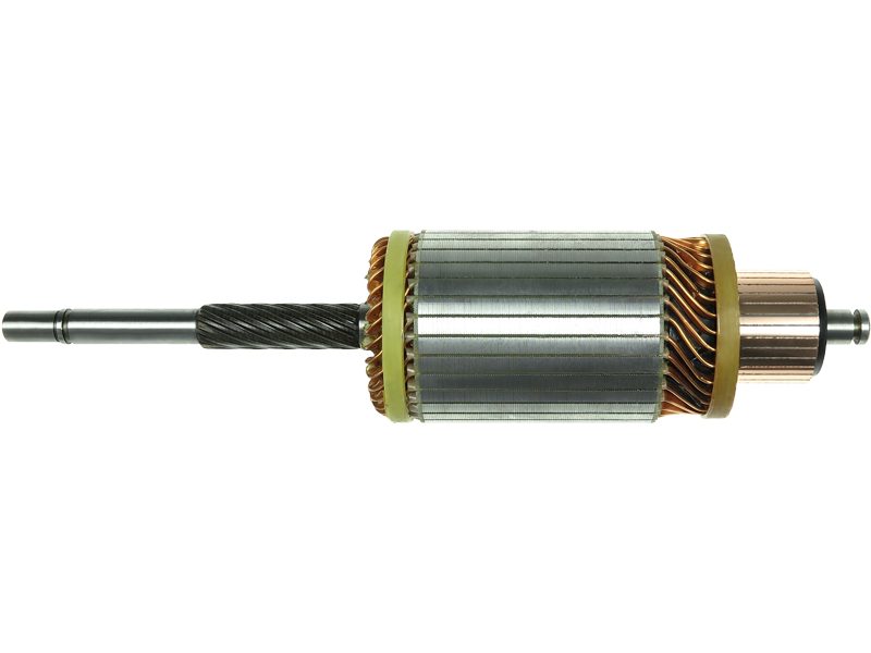Starter motor armature