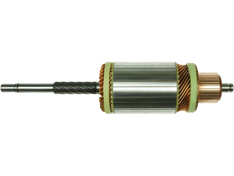Starter motor armature