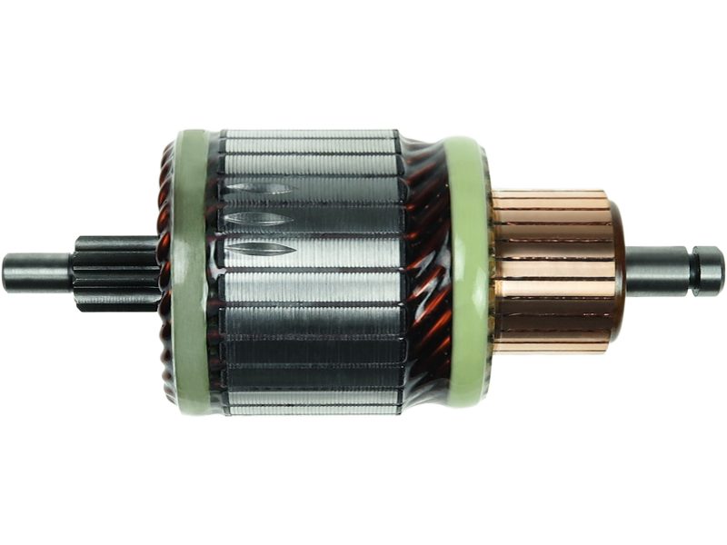 Starter motor armature