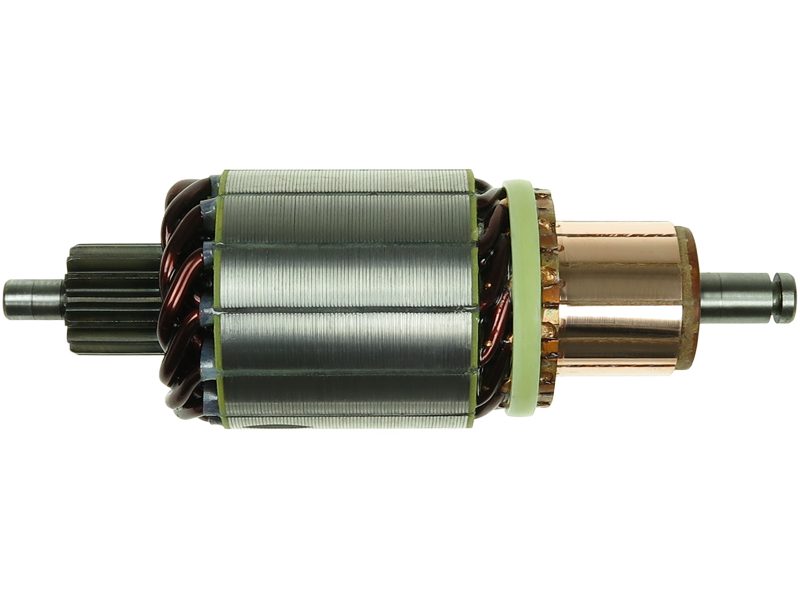 Starter motor armature