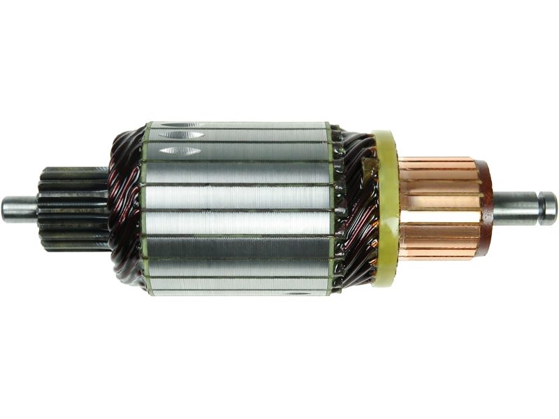 Starter motor armature