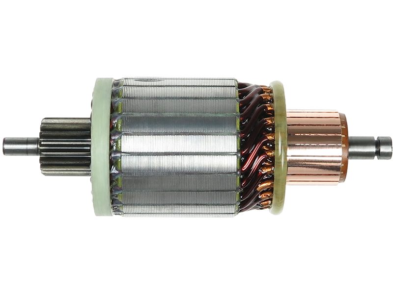 Starter motor armature