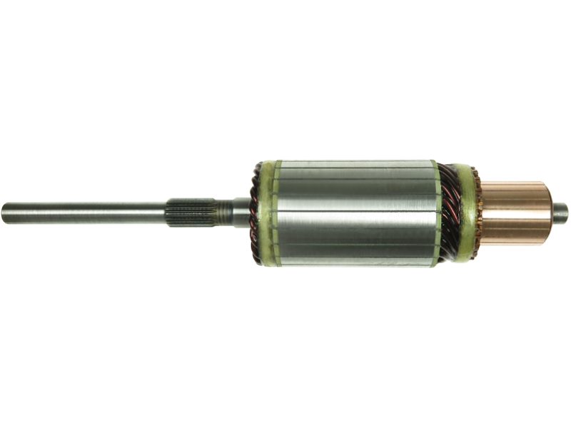 Starter motor armature