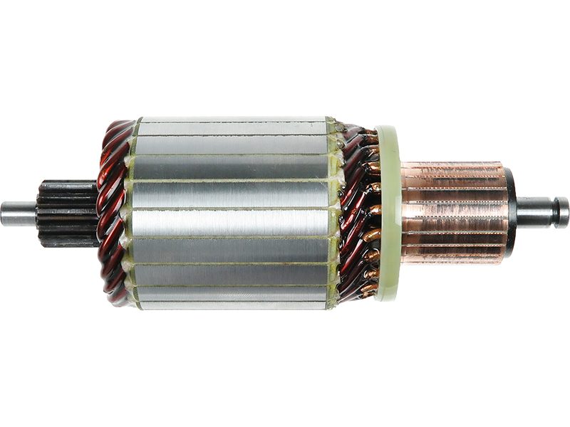 Starter motor armature