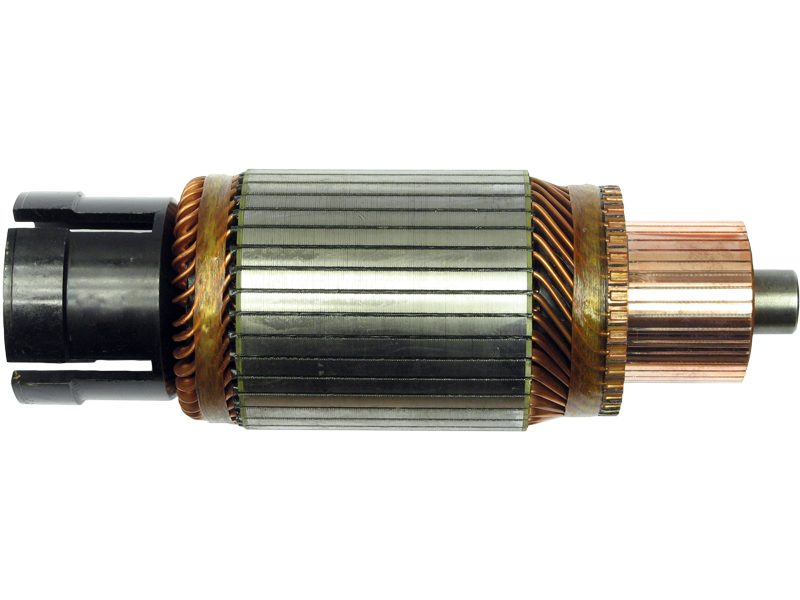 Starter motor armature