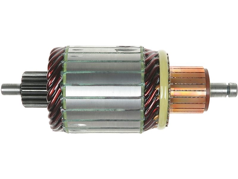 Starter motor armature