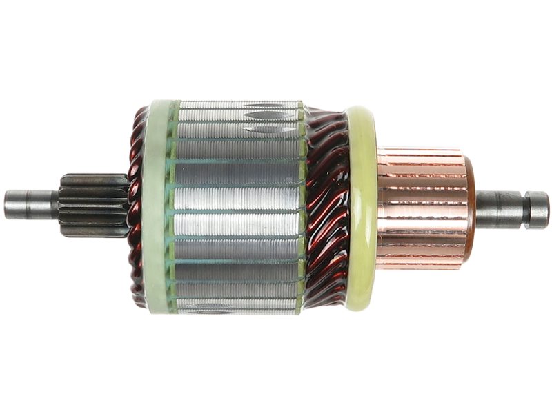 Starter motor armature