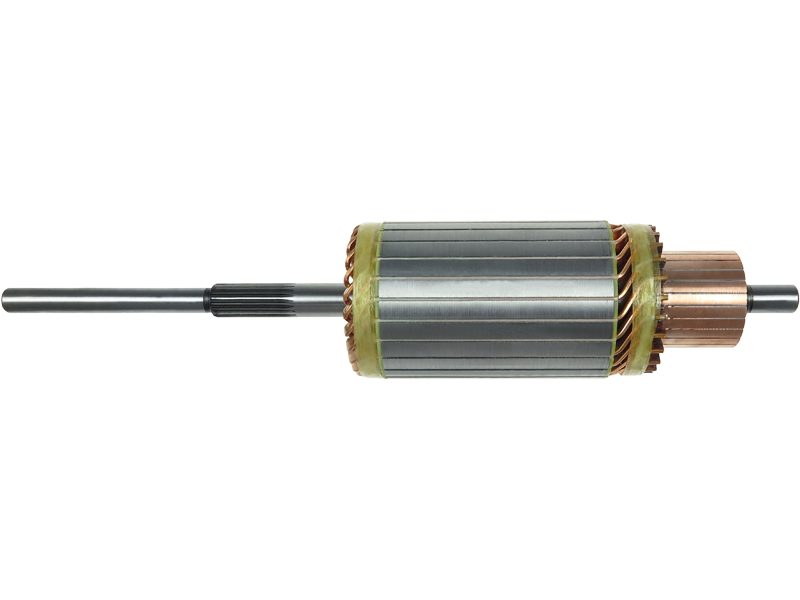 Starter motor armature