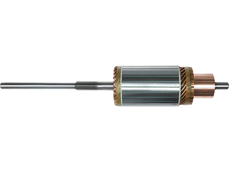 Starter motor armature