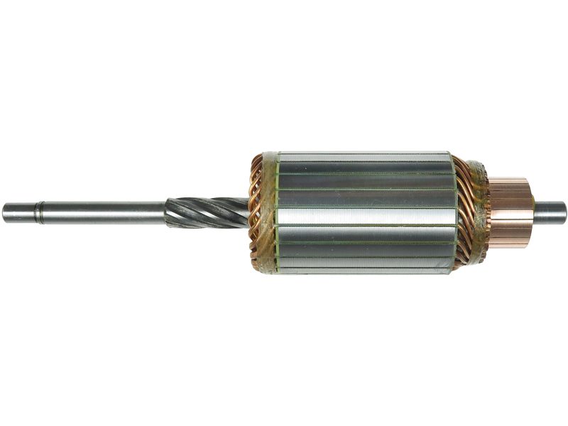 Starter motor armature