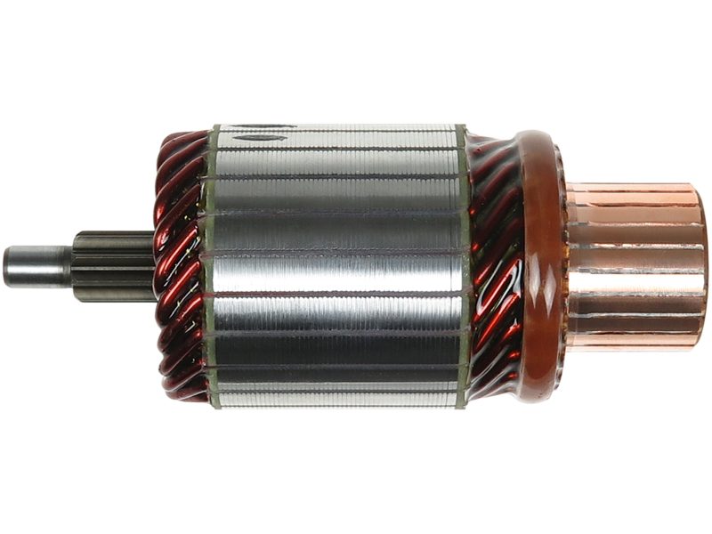 Starter motor armature