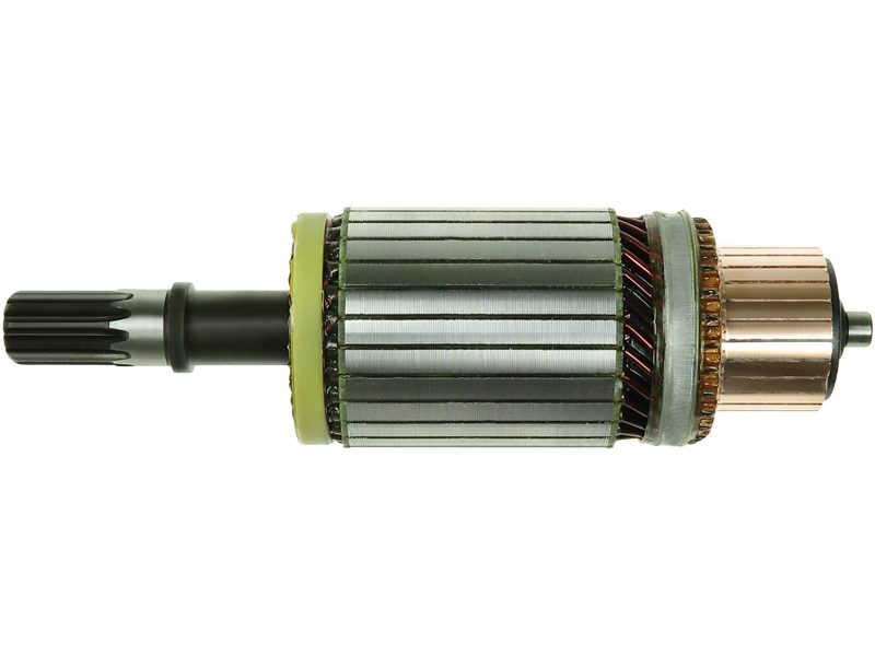 Starter motor armature