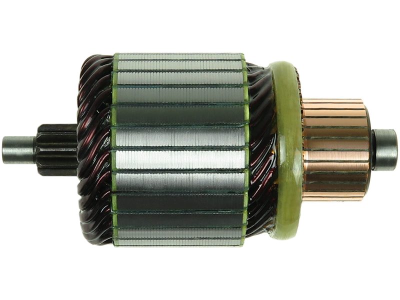 Starter motor armature