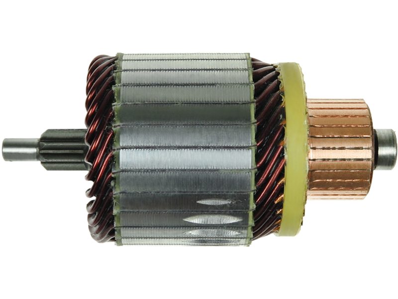 Starter motor armature