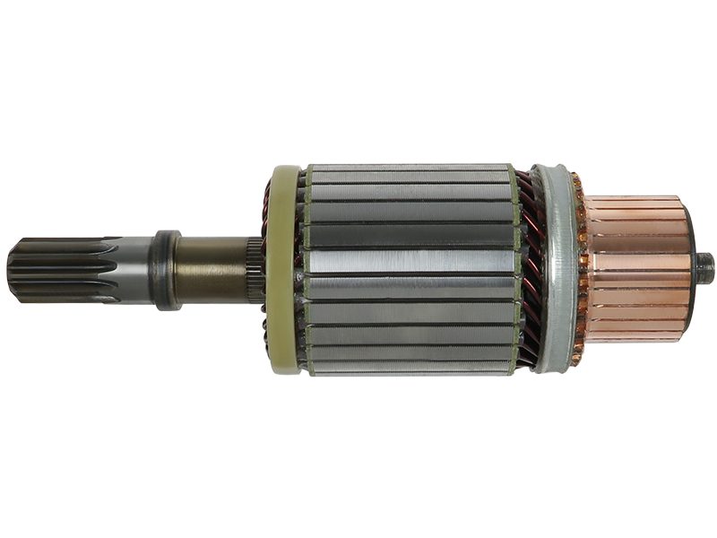 Starter motor armature
