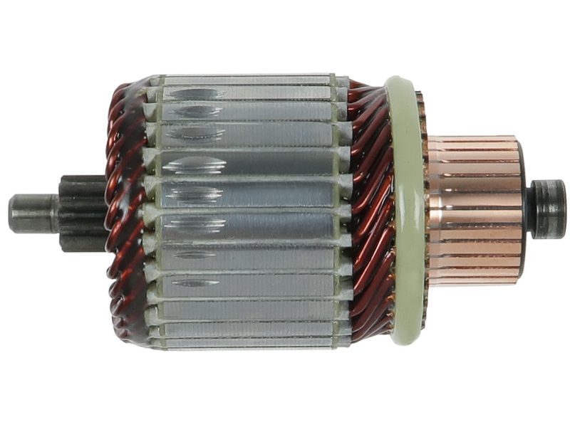 Starter motor armature