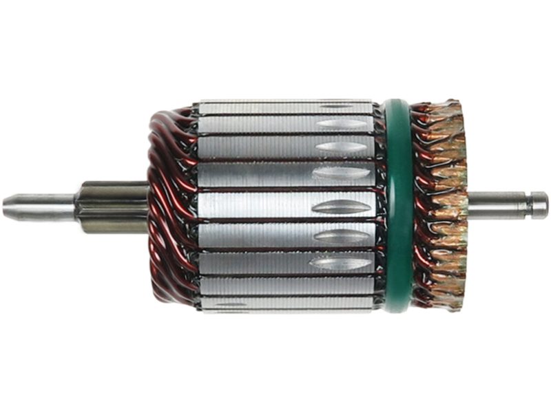 Starter motor armature