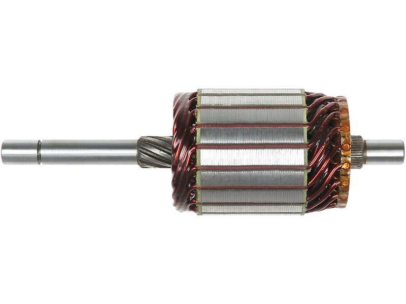 Starter motor armature