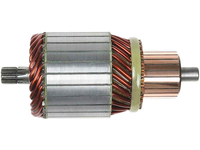 Starter motor armature
