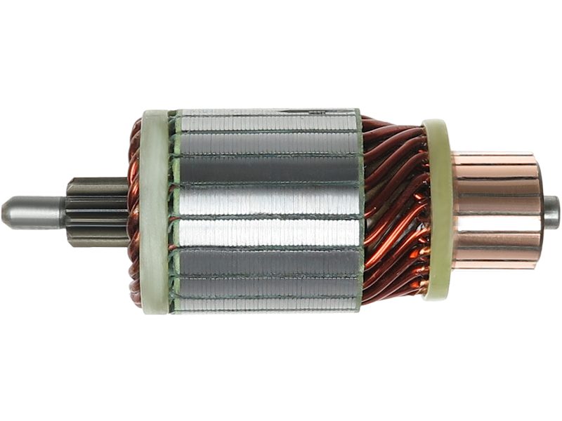 Starter motor armature
