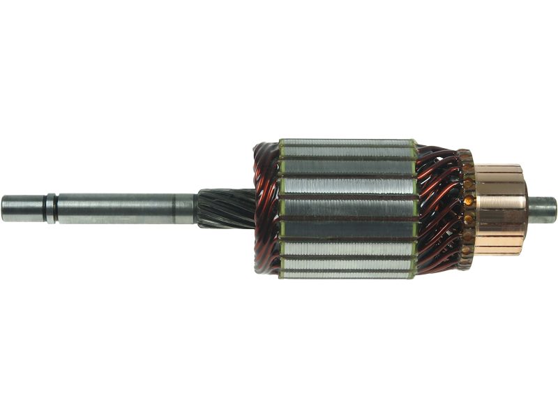 Starter motor armature