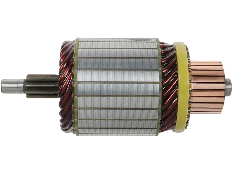 Starter motor armature