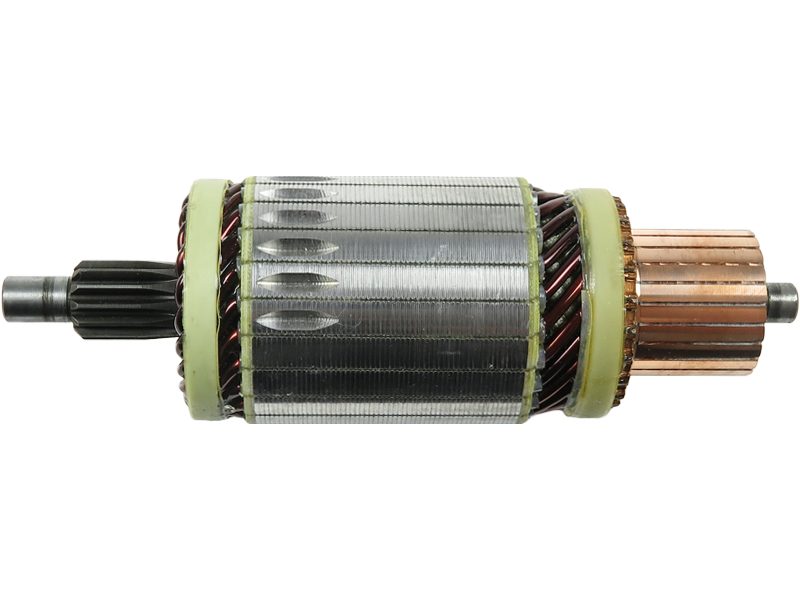 Starter motor armature