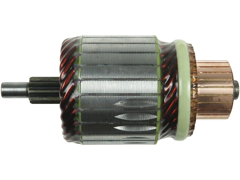 Starter motor armature