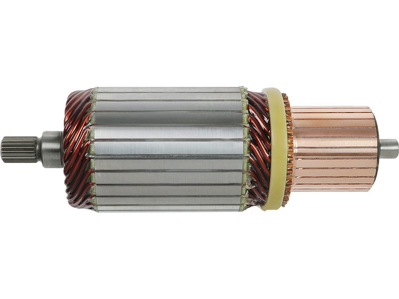 Starter motor armature