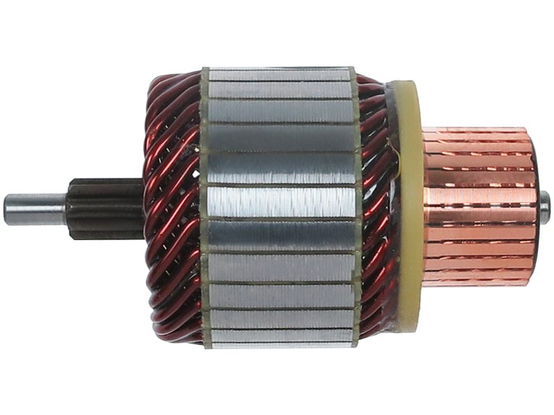 Starter motor armature