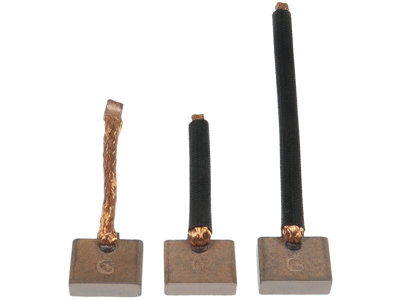 Starter motor brush