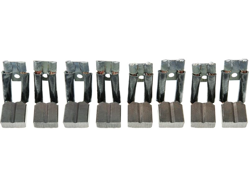 Starter motor brush