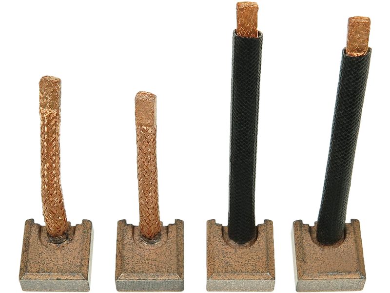Starter motor brush