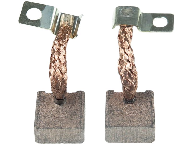 Starter motor brush