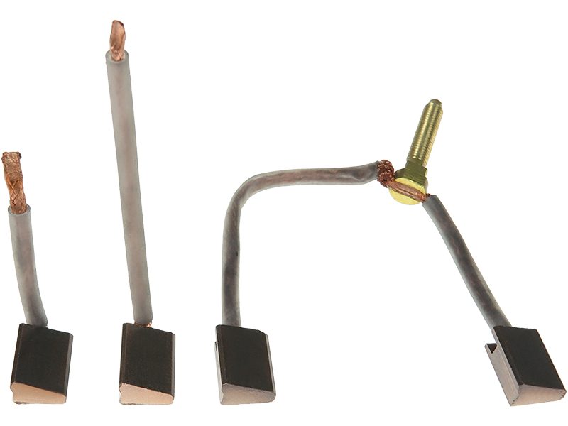 Starter motor brush
