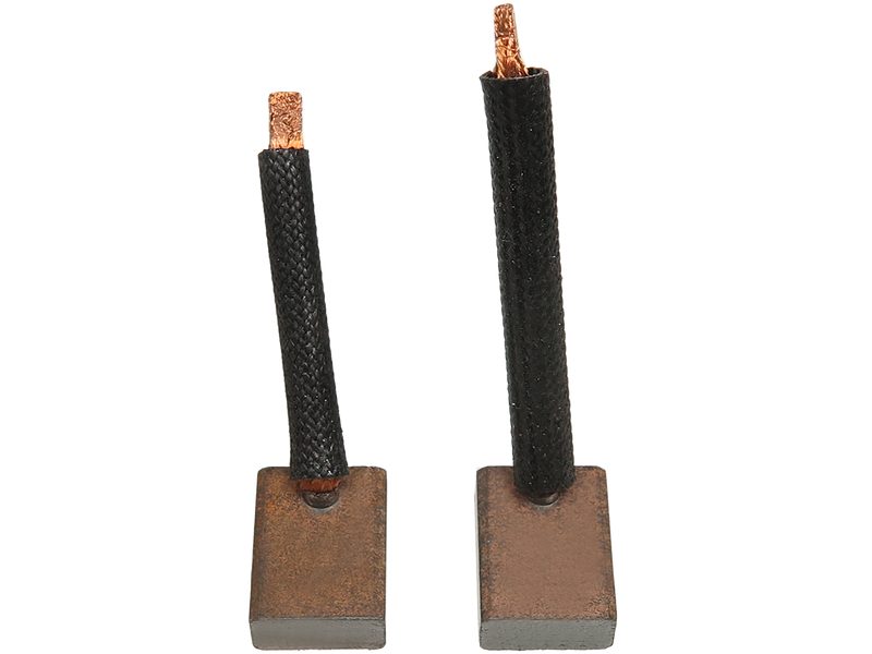 Starter motor brush